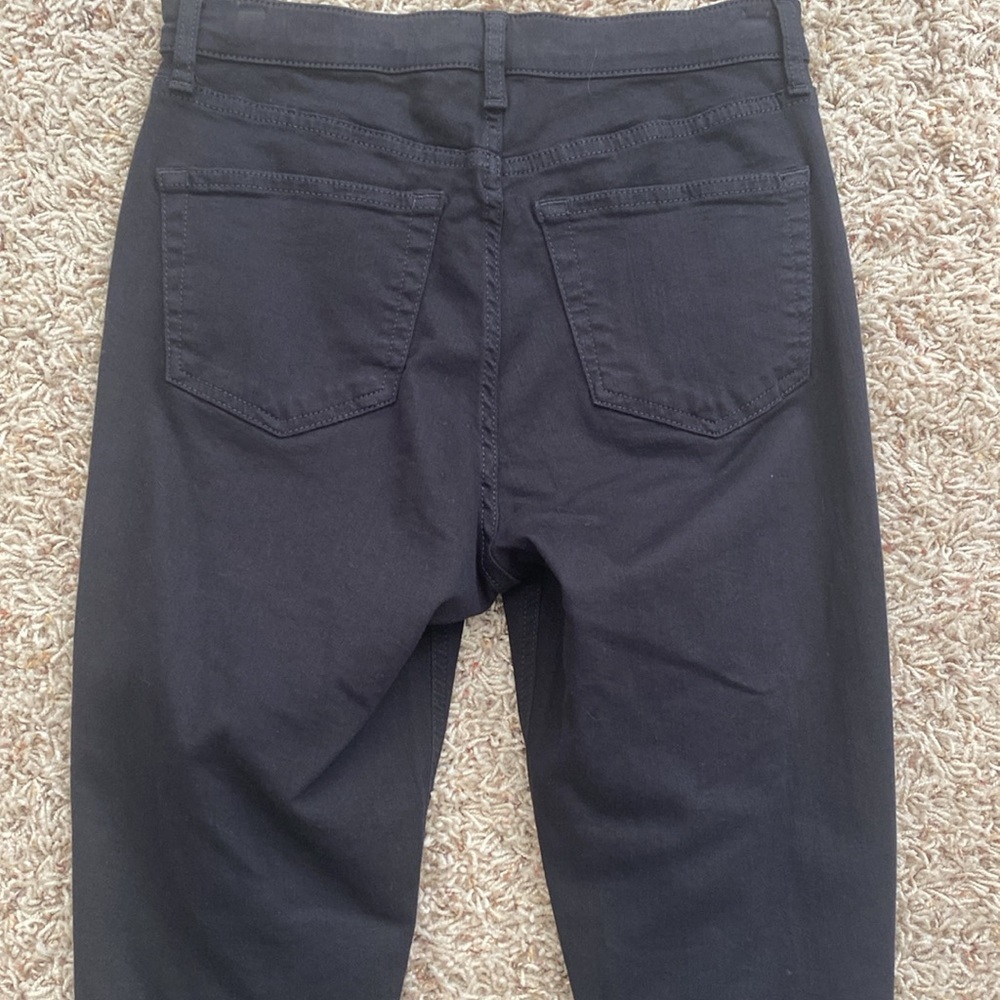 Topshop Jamie Black Denim Ripped Jeans 30”W - Picture 7 of 7